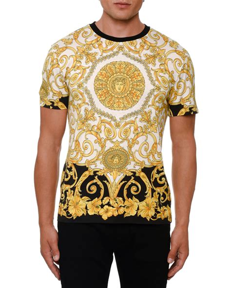 t shirts versace|Versace tee shirts for men.